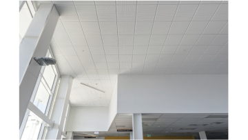 DEGOTone perforated plasterboard ceiling