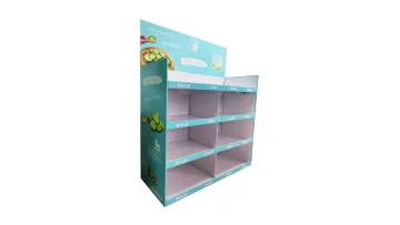 Paper Corrugated Board Display Boxes PDQ Printed Display Stand Packaging Cardboard Box1