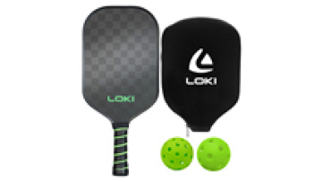 Loki Customizable USAPA Pickleball Racket 14mm 16mm T700+18K Carbon Fiber Pickleball Paddle Set1