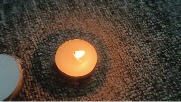 tealight candle white