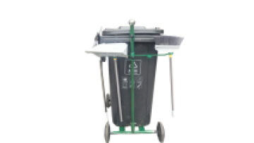 2025 New Arrival Trash Bin Trucks Carry Cleaning Supplies Household Appliance Garbage Cleaning Cart Suitable Garbage Cans1