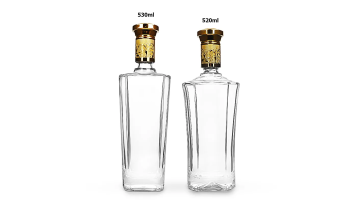 530 flat wine bottle