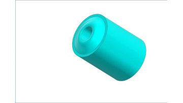 Rubber reducing connector for medical devices