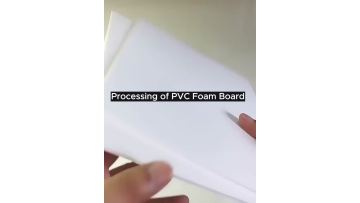 Processing of PVC Foam Board