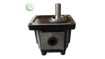 Hydraulic gear pump for well drilling rig