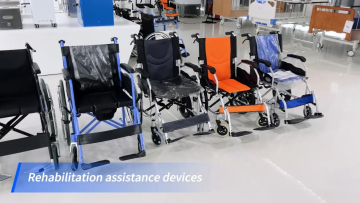 BIOBASE manual wheelchair for turnover transportation and outing activities for the wounded1