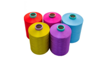 Dope Dyed Color AA Grade 100% Hilo De Poliester Dty Sim 300 961
