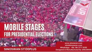 ? Mobilize Your Campaign with SINOSWAN Mobile Stage Vehicles