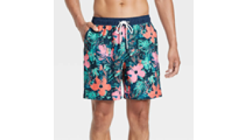Men Custom Beach All Over Print Polyester Bulk Mesh Shorts with Drawstring Manufacturer1