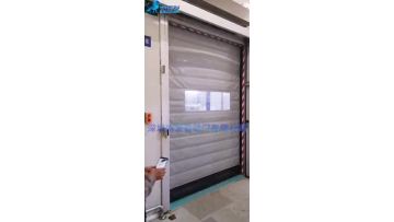 PVC self-repairing high speed door