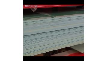 Electrical-grade aqua-green insulation board