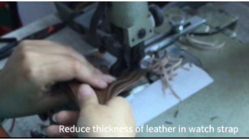 Leather strap procedure