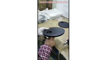 Injection molded base for household appliances