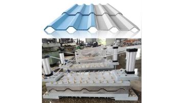 UPVC hollow corrugated roofing sheet machinery 