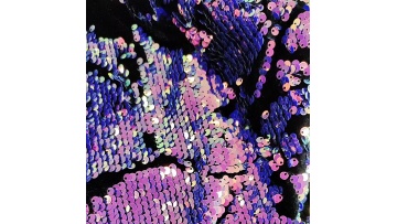 Best-Selling  Multicolor sequin fabric 3mm velvet african velvet lace fabric 2021 for women dress1