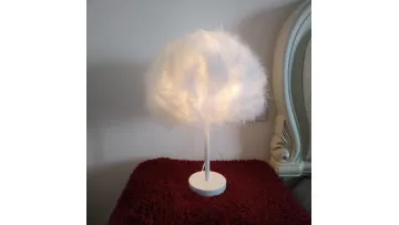 Elegant Nordic Feather Floor Lamp for Wedding Celebrations1