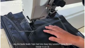 Long Arm Double Needle Extra Heavy Duty Sewing Machine FX-221-76
