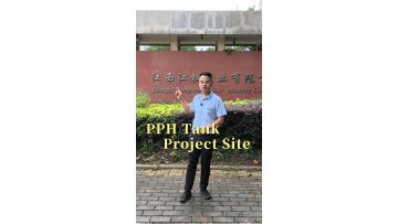 PPH Storage and Mixing Tanks Applied in Smelting Project