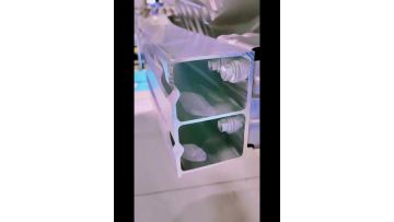 Customized aluminum alloy car crash beam