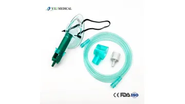 Factory Medical Disposables Child Adult PVC Venturi Diluters Oxygen Mask with 2 Adjustable Oxygen Mask Rotary Types Adjustable Venturi Mask CE ISO13485 FDA1