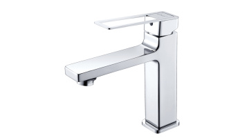 Single Lever Brass Hot And Cold Basin Faucet