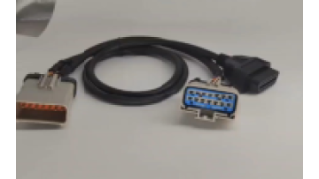 OBDII cable connector