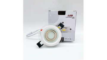 5W Glass Panel Light Dimmable