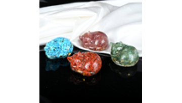 High Quality Resin Crafts Reiki Crystal  Animals Crystal Sleepy Cat for Home Decoration1