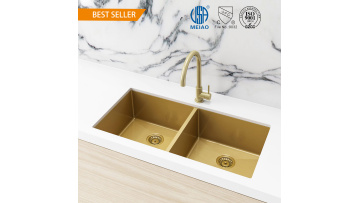 PVD gold sink