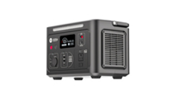 All in one hybrid energy system portable portable power station battery ac dc output 600w solar power generator1