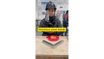 Stainless steel elbow testing