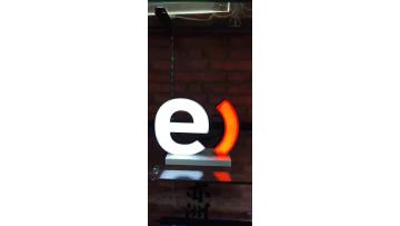 illuminated letter display