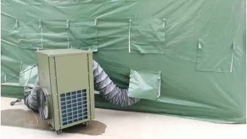 Portable air conditioner for tent