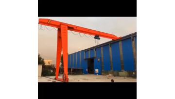 henan major semi gantry crane