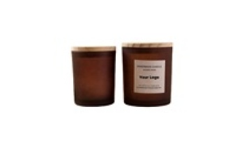 200ml 300ml 430ml Custom logo Wholesale Empty Glass Candle Jar Luxury Vela Small Unique Candle Container Holder with Lid1