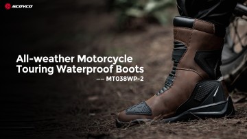 All-weather Motorcycle Touring Waterproof Boots - MT038WP-2