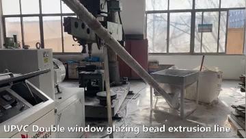 UPVC Double gazing bead production line 
