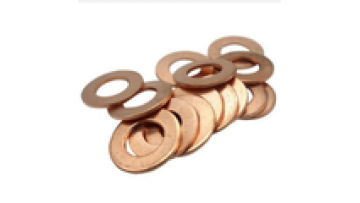 Metric Solid Copper Sealing Washer DIN 7603A Copper  Washer1