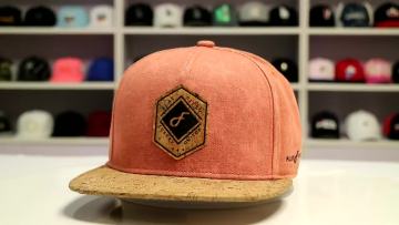 Guangzhou ACE manufacturer Custom wooden cork hat ,Black pu leather bill snapbacks caps and hats ,Good quality flat brim caps1