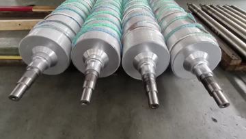 raw foil machine winding roller