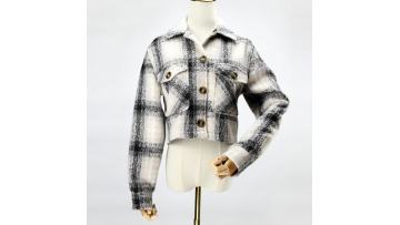 black and white plaid shirt