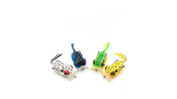 Wholesale 12.5g 10 Colors Artificial Soft Fishing Bait: Frog Popper Snakehead Soft Frog1