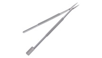 Surgical Stainless Steel 12.5cm Forceps: Needle Holder and Ophthalmic Medical Instrument1