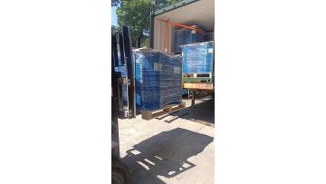 Source silicone, forklift loading and shipping site