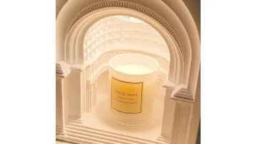 Bedside Table Lamp with Melting Wax for Aromatherapy1