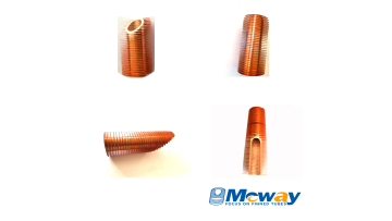 Fin Thickness 0.4mm Low Fin Tube