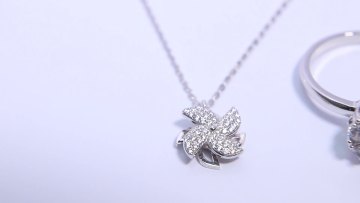 Adjustable Calming Worry Meditation Ring Relieving Anxiety Stress Boredom Cubic Zirconia Pure Silver Rotate Rings1