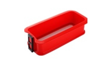 Non-Stick Square Silicone Cake Mould With Glass Base Springform Pan1