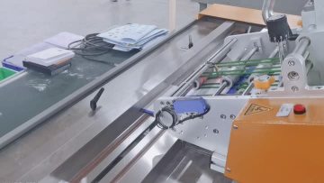 friction feeder and adhesive bag packing