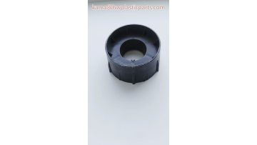 Black injection molding small plastic base